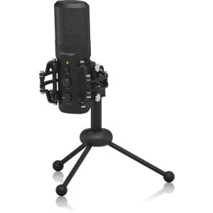 ‌Behringer BU200 - studyjny mikrofon pojemnościowy z interfejsem USB.