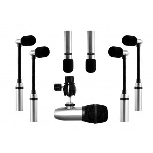 Earthworks DK7 GAIN 2 - drum microphone set zestaw