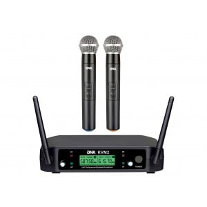 DNA KVM 2 - wireless microphones sound system zestaw 
