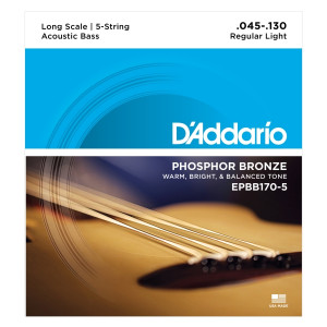DADDARIO EPBB170-5 - Struny do gitary basowej