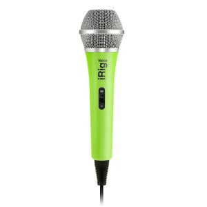 IK Multimedia iRig Voice green - mikrofon front