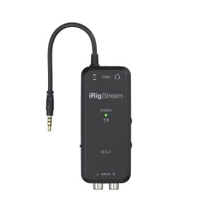 IK Multimedia iRig Stream Solo - interfejs front
