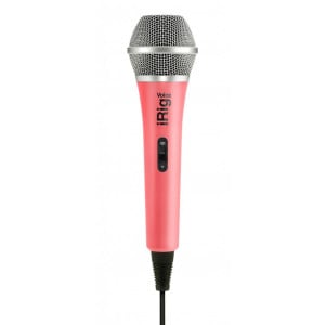 IK Multimedia iRig Voice pink - mikrofon front
