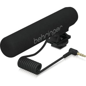 ‌Behringer GO CAM - Studyjnej jakości mikrofon pojemnościowy typu shotgun przeznaczony do rejestracji audio przy realizacji wideo