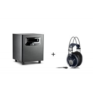 ‌JBL LSR310S + AKG K 702 - aktywny subwoofer + słuchawki