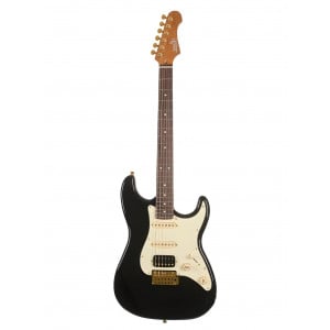 JET JS-480 BK G HSS - Electric Guitar front