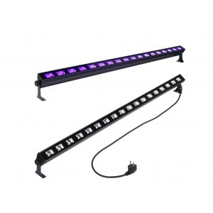 LIGHT4ME UV BAR 18 - ultraviolet LED bar pod kątem 