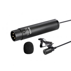 BOYA BY-M4OD - Mikrofon krawatowy XLR- dookólny