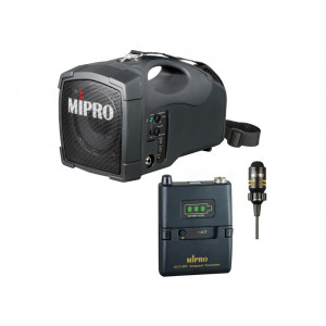‌MIPRO MA-101G/ACT-58T (5.8GHz) - Przenośny zestaw nagłośnieniowy, 45-Watt(max) z cyfrowym nadajnikiem bodypack ACT-58T 5.8G (Bluetooth)