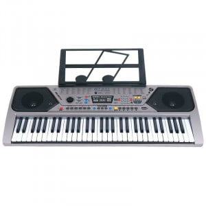 MQ 001 UF KEYBOARD - klawisze organy z mikrofonem dla dzieci USB MP3 radio