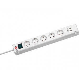 MONACOR MC-52USB/WS- listwa zasilająca 1,5 m z USB B-STOCK