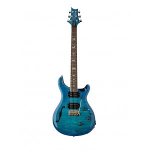Custom 24 Semi Hollow Piezo Lake Blue-front