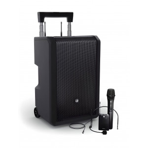 LD Systems ANNY® 10 HBH 2 B8 - Mobilny głośnik Bluetooth® z mikrofonami