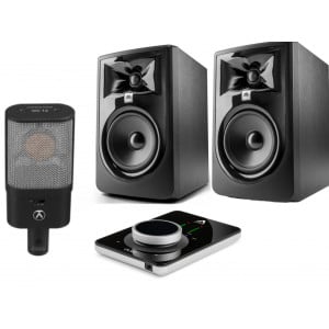 austrian audio oc16,jbl305pmk2,apogee duet3-set