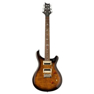 PRS SE Custom 24 Black Gold Burst-front