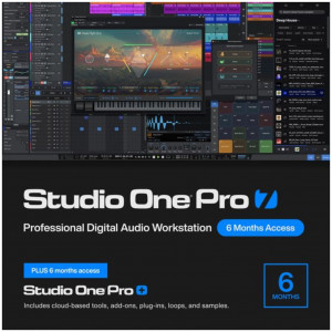 PreSonus Studio One 7 Pro W 6M PRO+ PHYS CARD - Sześciomiesięczny Dostęp do DAW