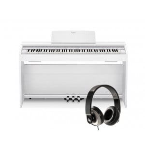Casio PX-870 WE + słuchawki Serwis pianin w domu klienta