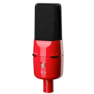 ‌sE electronics X1 A Red - Mikrofon pojemnościowy front