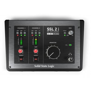SSL 2 MKII - Interfejs audio USB-C top