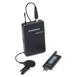 Samson XPD2 PRESENTATN - zestaw bezprzewodowy nadajnik bodypack / mikrofon do klapy LM8 / odbiornik USB, 2.4GHzESENTATN - Presentation wireless system