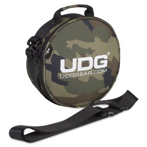 UDG Ultimate DIGI Headphone Bag Black Camo, Orange inside - torba