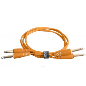 UDG ULT Cable 2x1/4' Jack Orange ST 1.5m - przewód audio