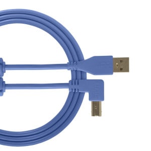 UDG Ultimate Audio Cable USB 2.0 A-B Blue Angled 3m