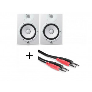 Yamaha HS7 WH - monitor studyjny Para + kable 