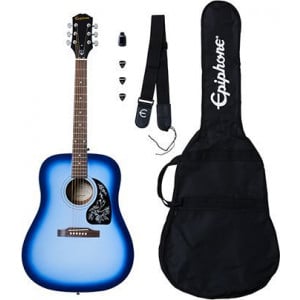 Epiphone Starling Acoustic Guitar Player Pack Starlight Blue - zestaw gitarowy 