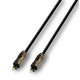 ALVA - Kabel Optyczny Toslink metal 1m