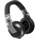 ‌Pioneer HDJ-X7-S - srebrne słuchawki DJ serii X