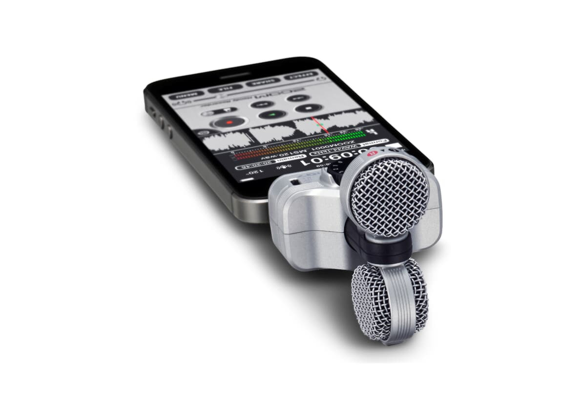 ‌Zoom iQ7 MS - MS Stereo Microphone for iPhone and iPad