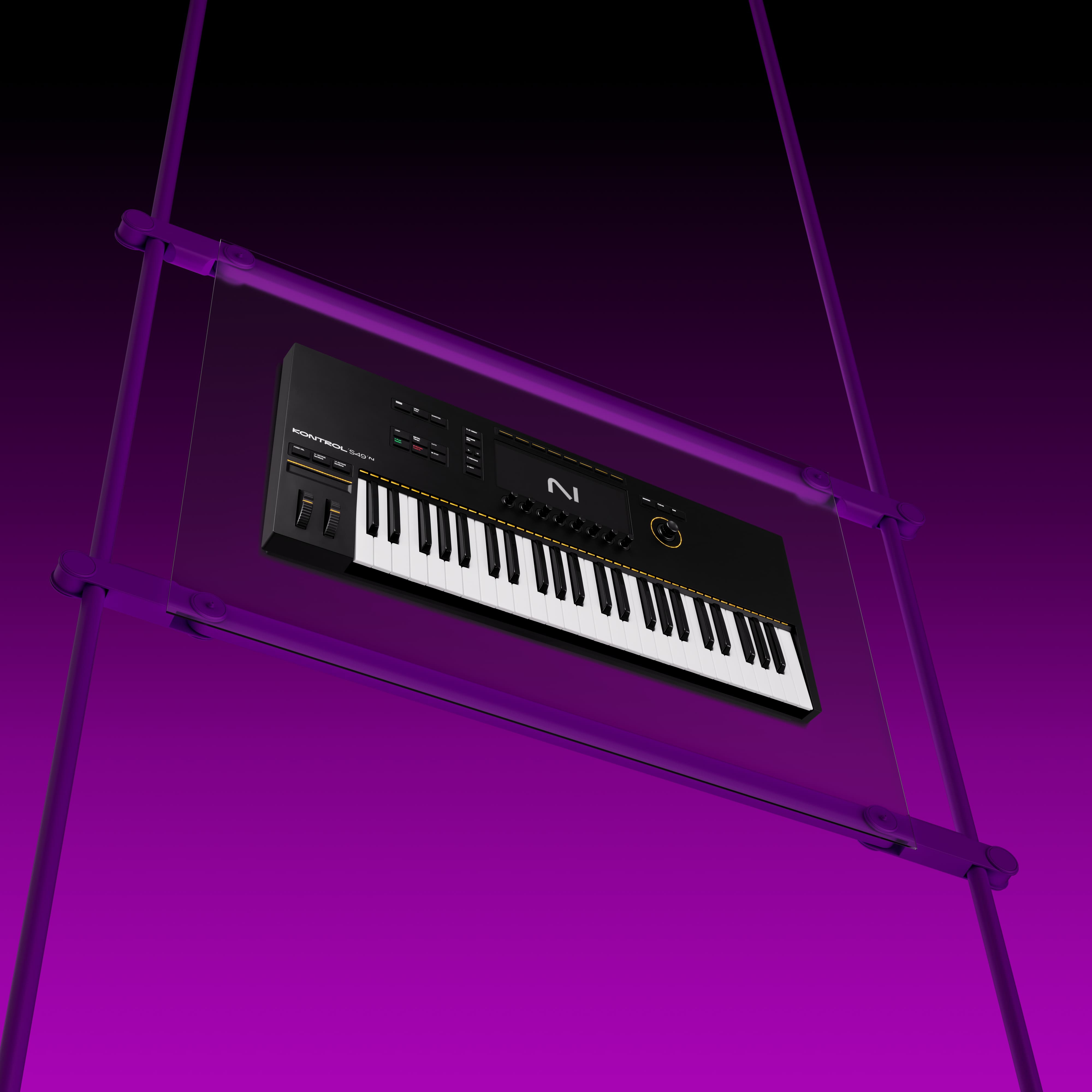 ⚫︎Native Instruments Kontrol S49 MK3 Native Instruments KONTROL S49 MK3 - Zaawansowany Kontroler MIDI