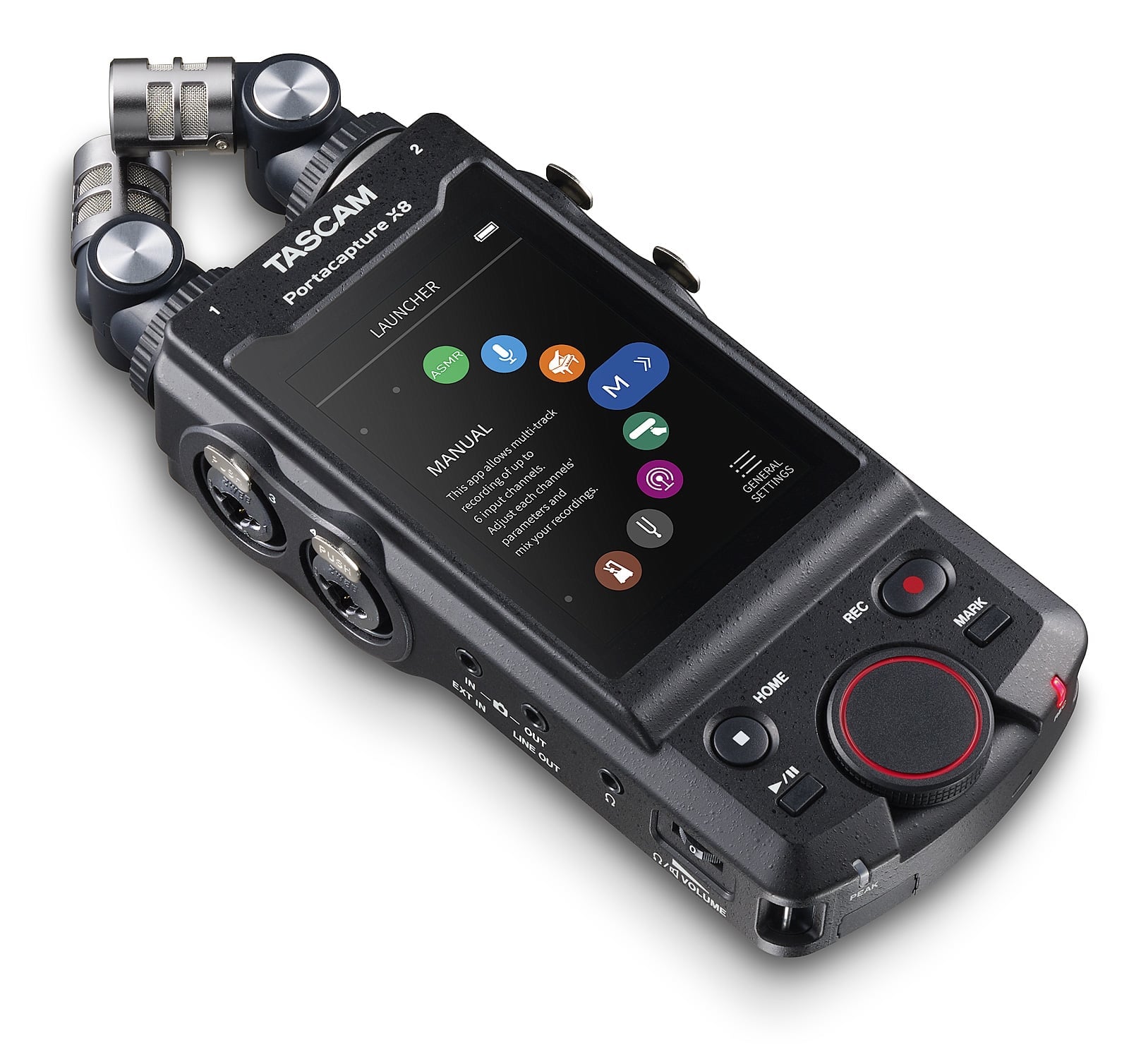 Tascam PORTACAPTURE X8 - Multifunctional Sound Recorder