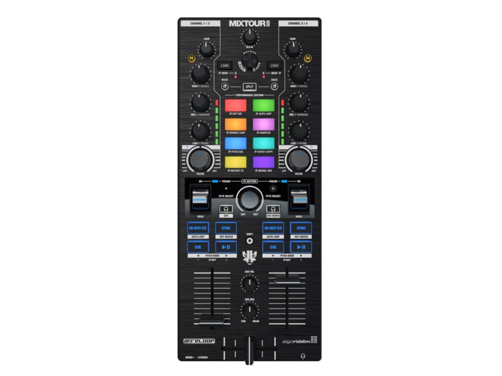 Reloop Mixtour DJ コントローラ 美品 Reloop Mixtour Pro – Ultraprzenośny Kontroler DJ | Supersound