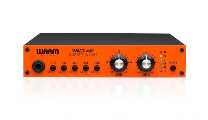 WARM AUDIO:WA12 MKⅡ マイクプリアンプ Amazon.co.jp: Warm Audio WA12 MKII シングルチャンネルマイク