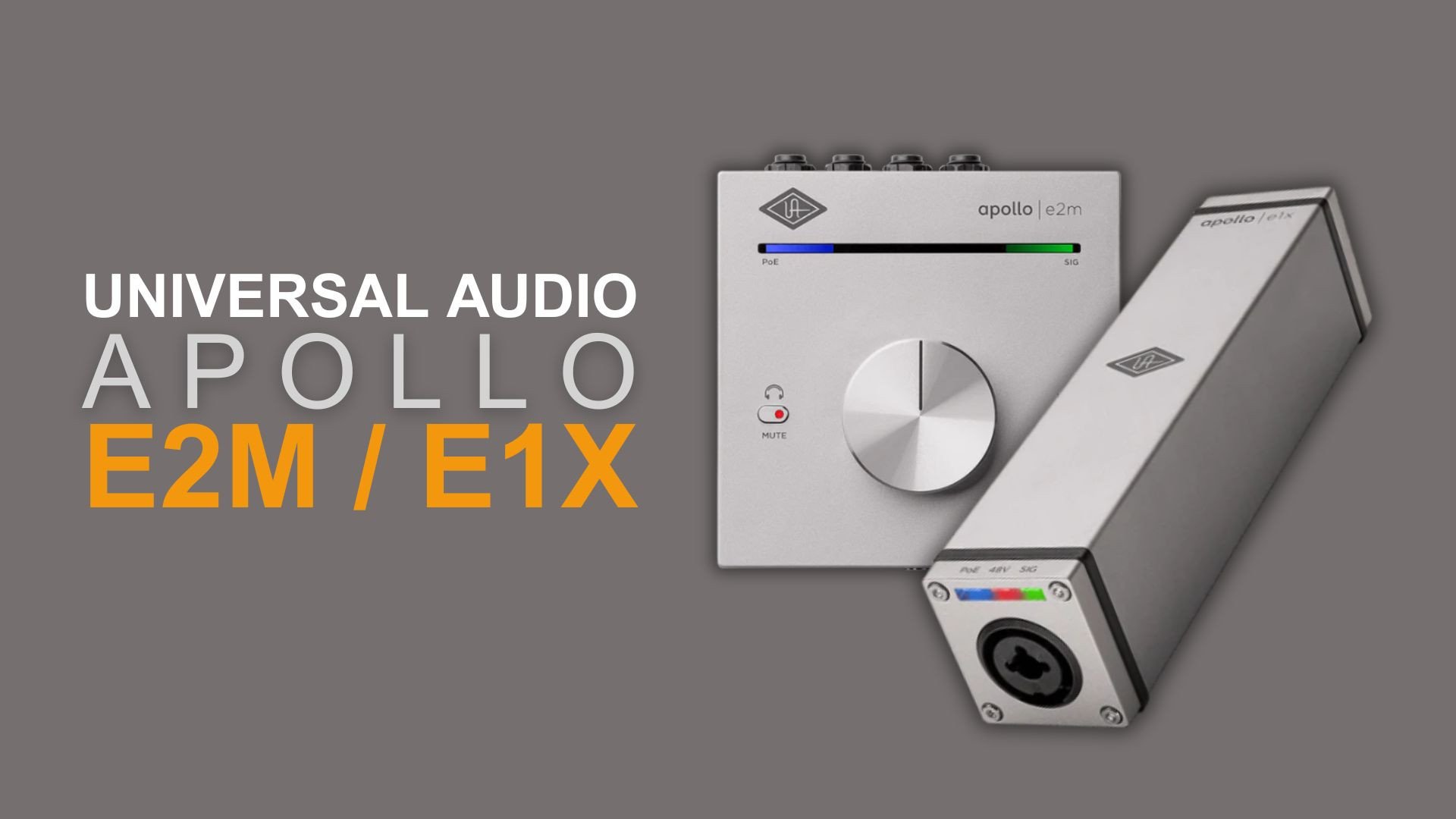 Rozszerz swój system audio z Apollo e1x i e2m – nowe możliwości dzięki Dante