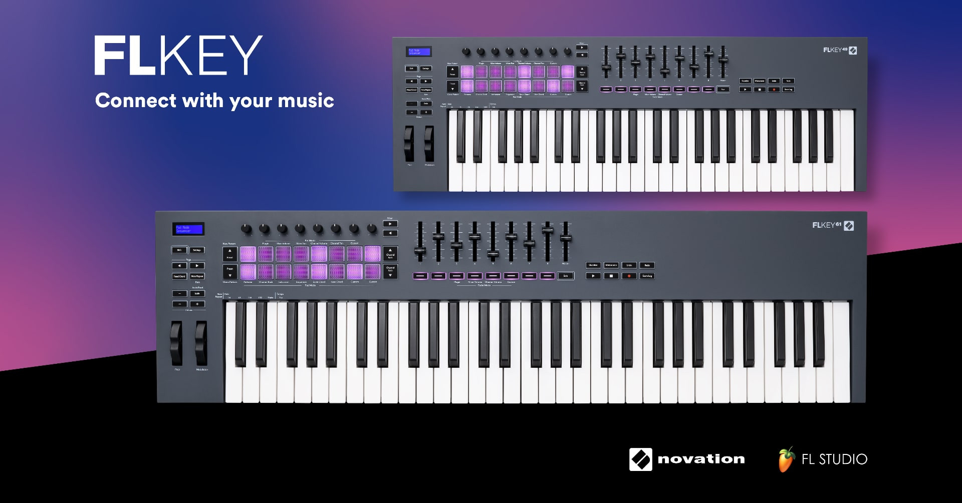 Novation FLKey w nowych rozmiarach - 49 i 61