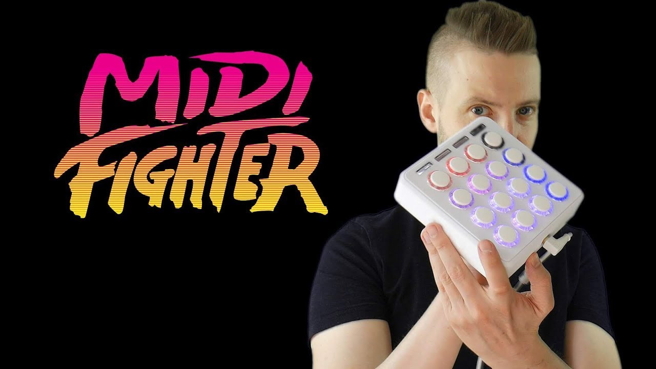 DJ TECHTOOLS MIDI FIGHTER 3D- PREZENTCJA KONTROLERA