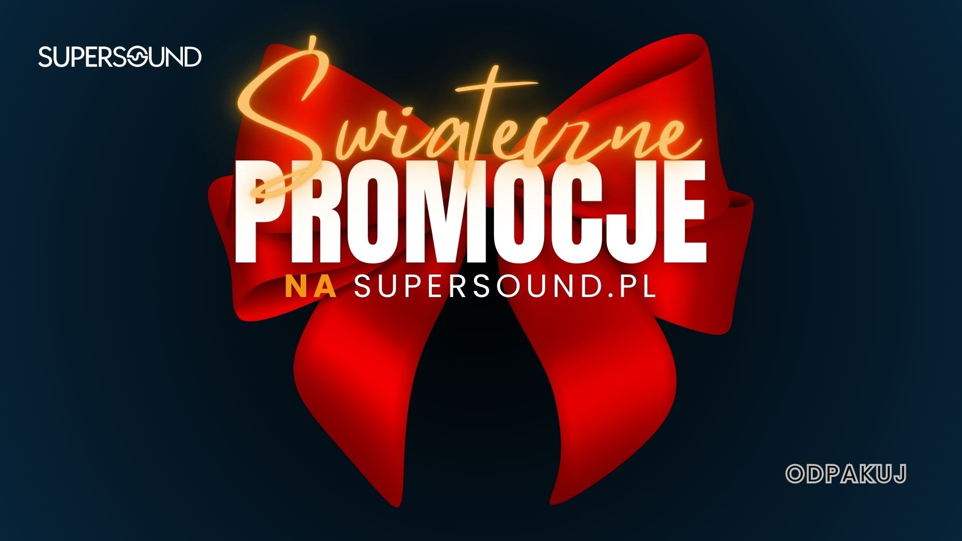 Odpakuj świąteczne promocje na Supersound.pl!