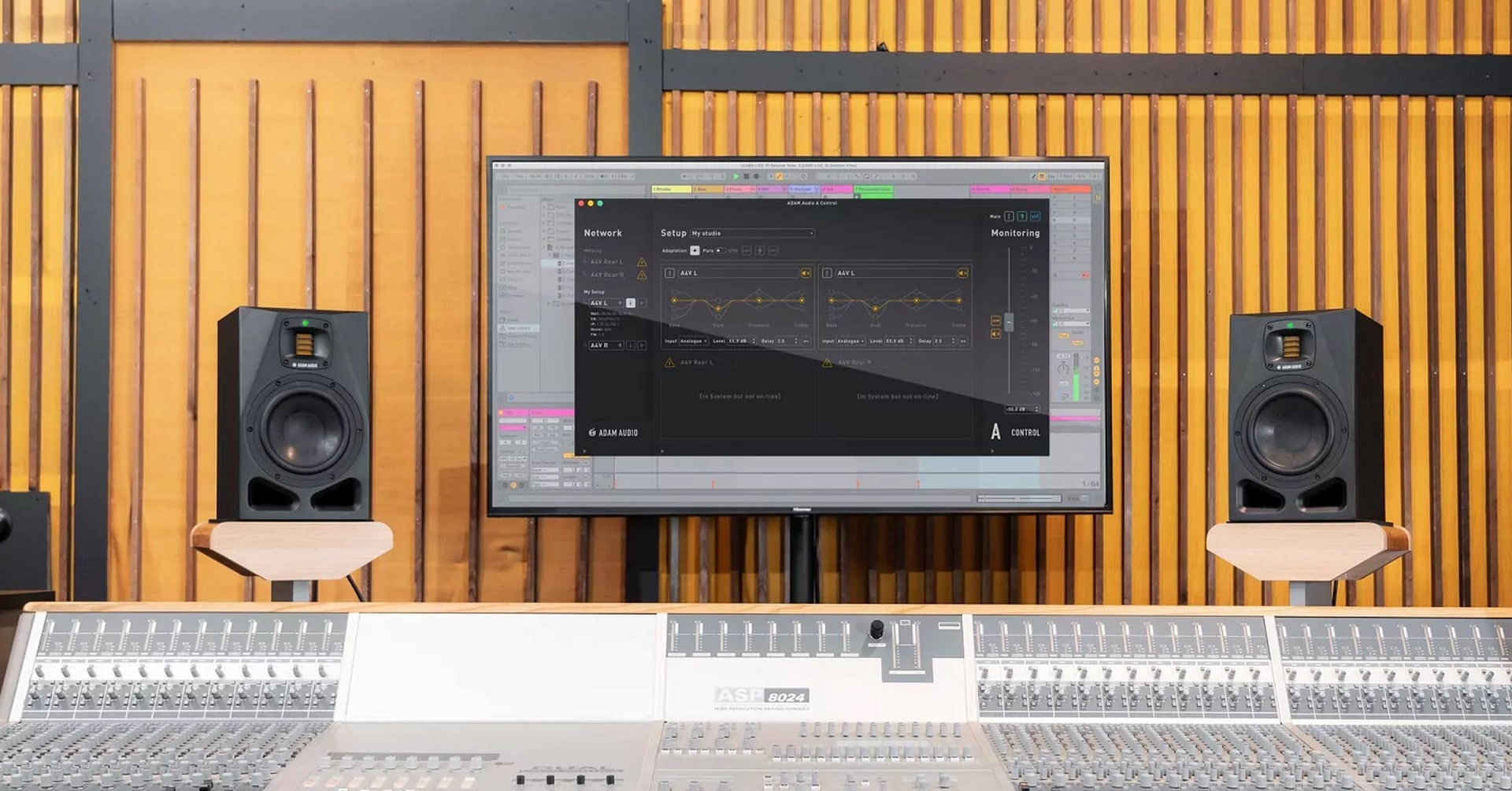 ADAM Audio A7V przetestowane w NEBULA Studio