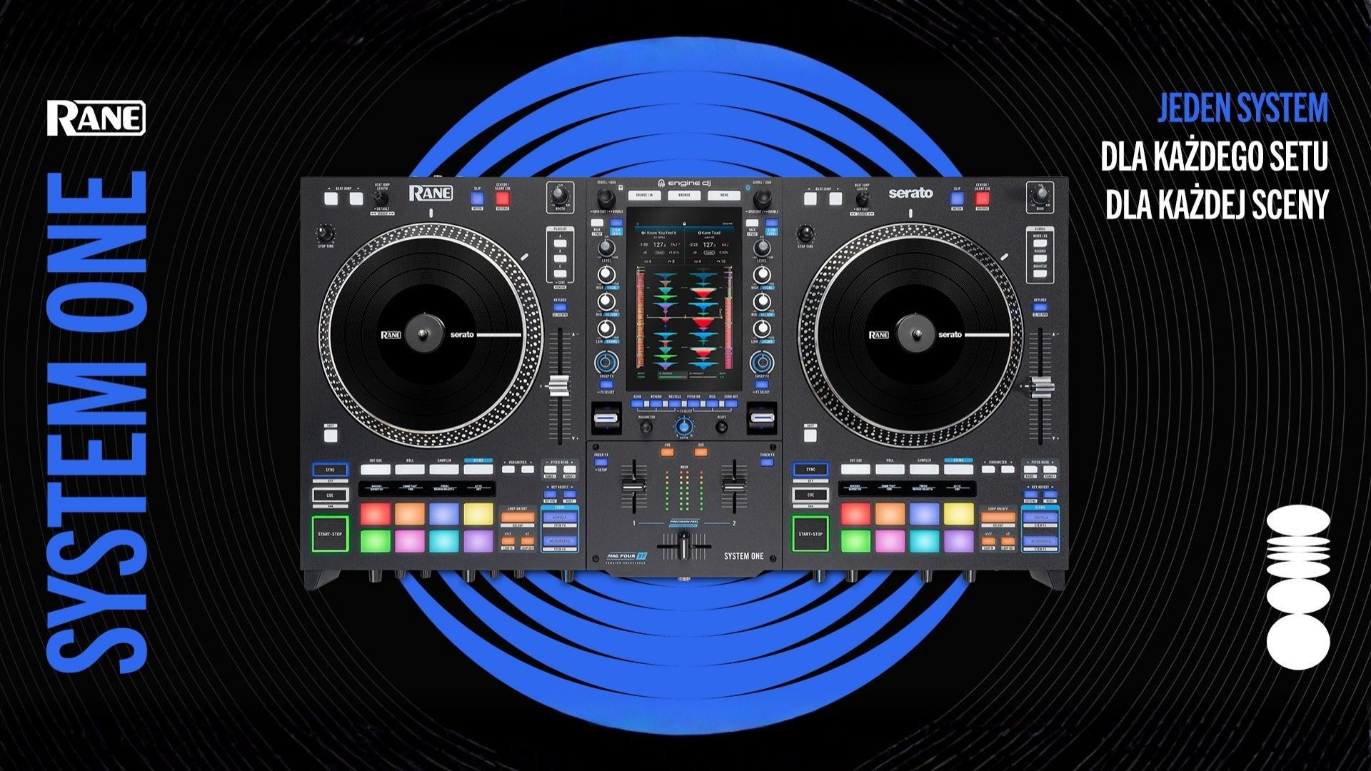 RANE SYSTEM ONE – nowa era DJ-ingu standalone
