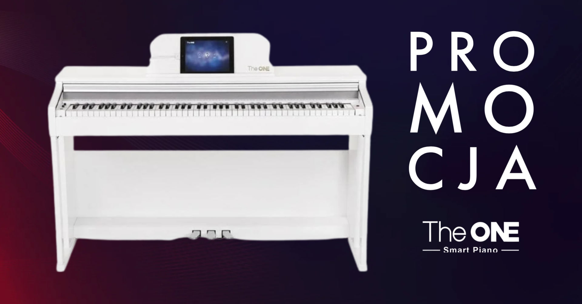 Wybrane pianina The ONE Smart Piano teraz w niższej cenie!