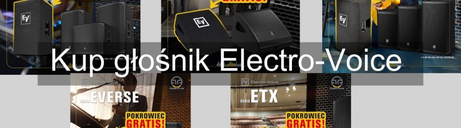 PROMOCJA - pokrowiec gratis do mobilnych zestawów głośnikowych Electro-Voice!