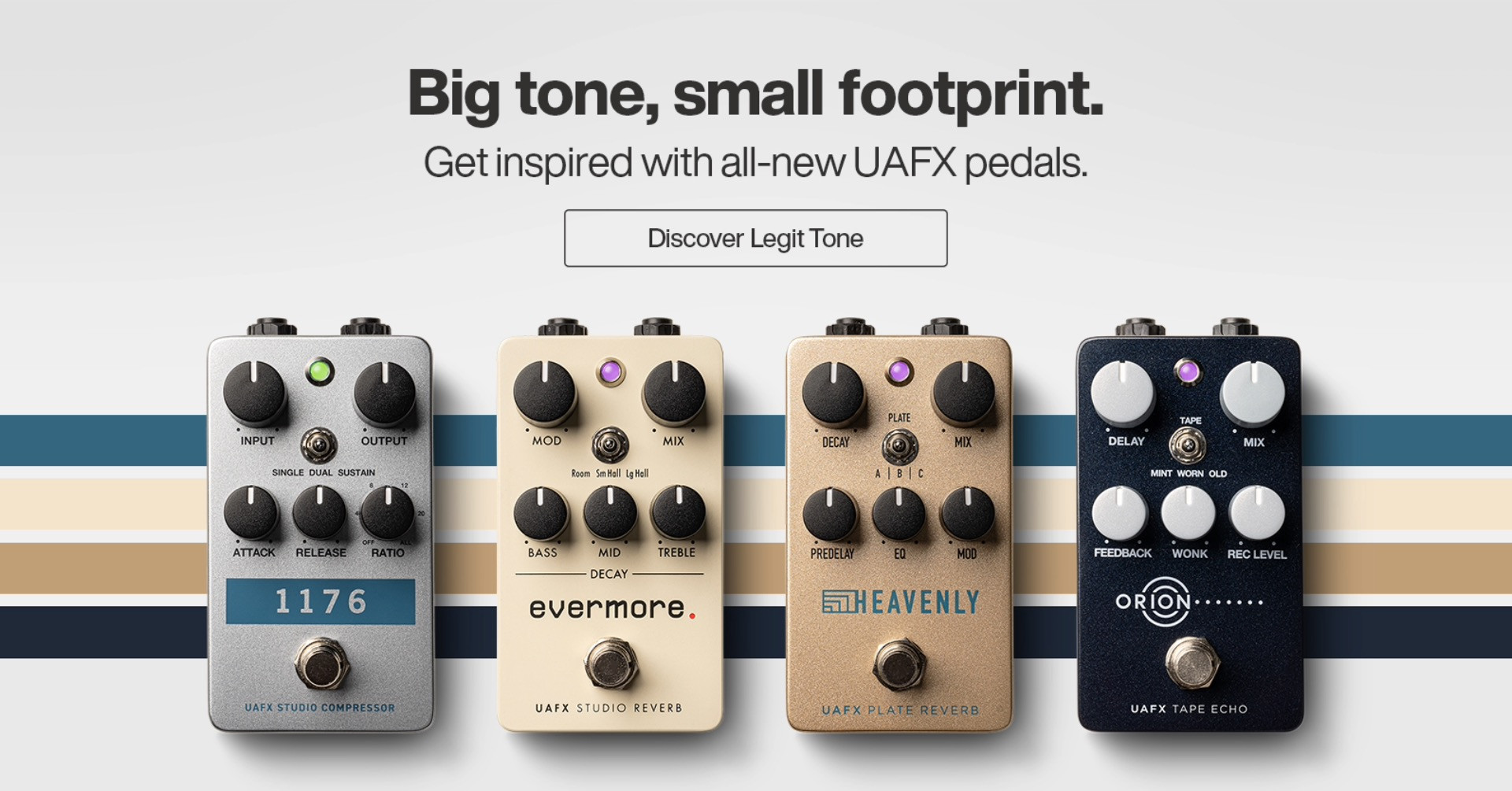 Universal Audio zaprezentowało cztery nowe efekty gitarowe UAFX