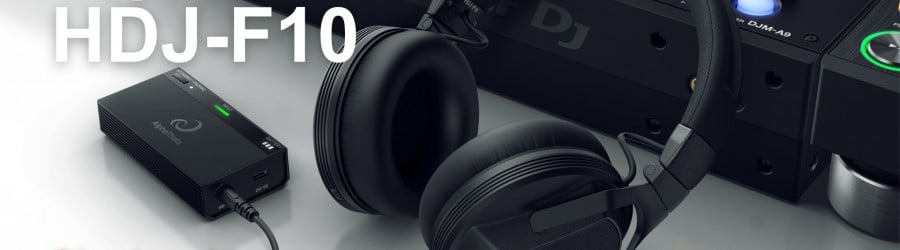 Bezprzewodowe słuchawki DJ-skie - Alpha Theta HDJ-F10 