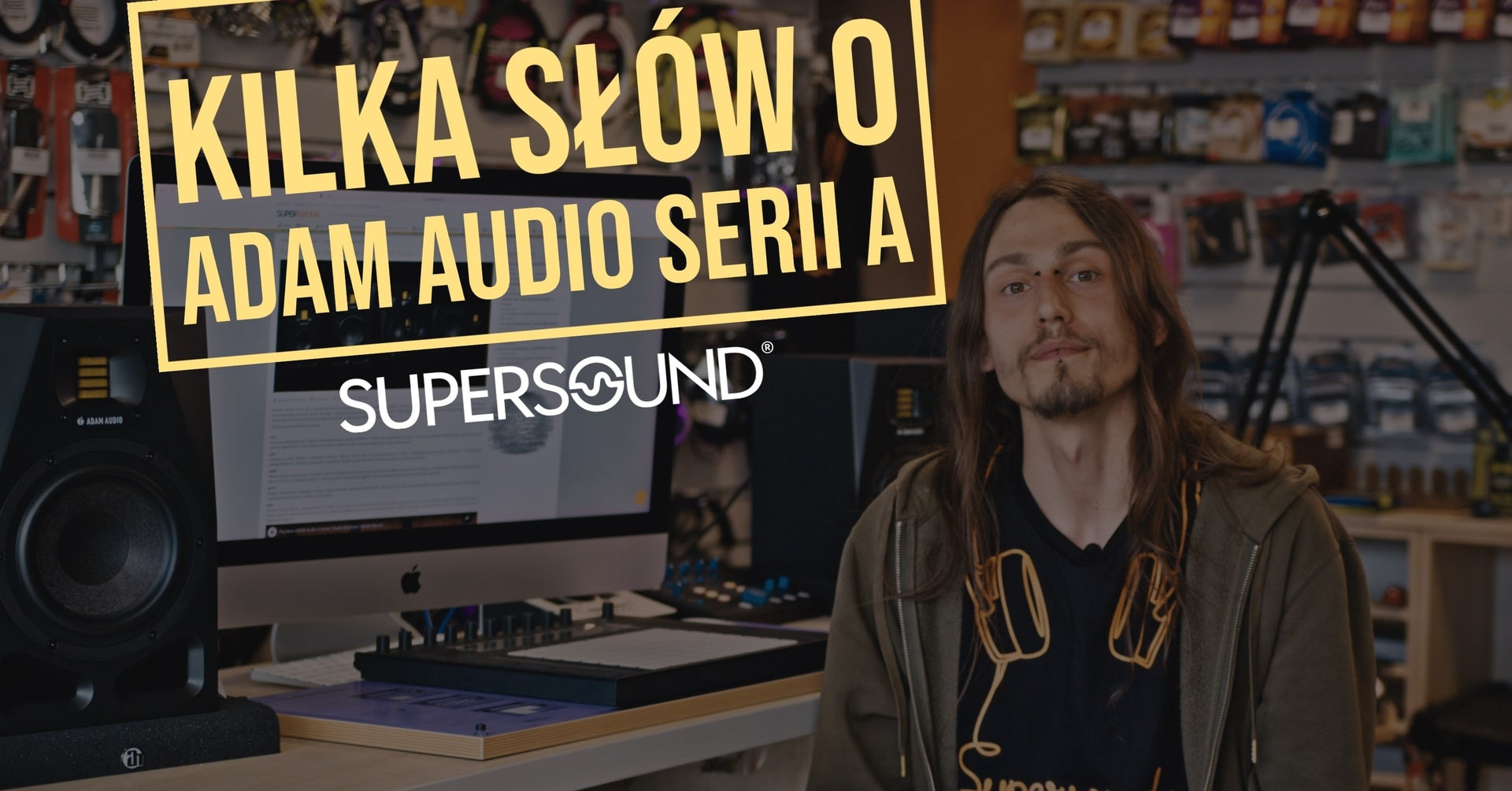 Kilka słów o monitorach serii A od ADAM Audio (video)
