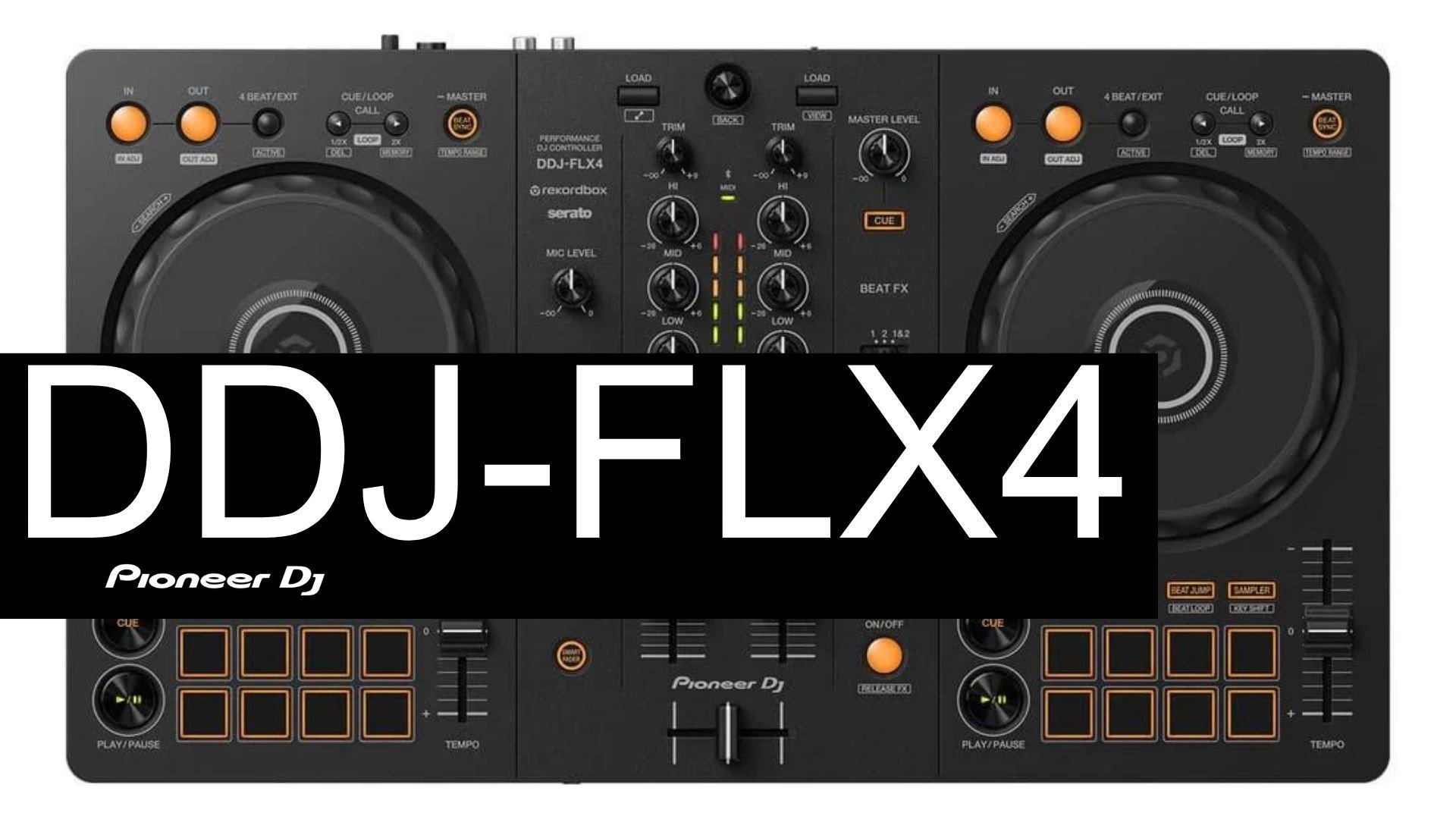 Kontroler Pioneer DJ DDJ-FLX4 - naucz się miksować!