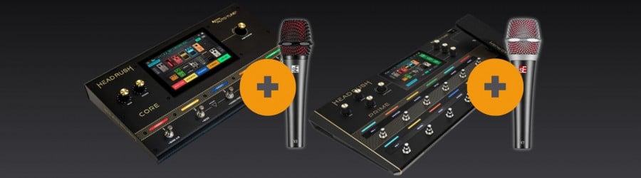 KUP procesor gitarowy HeadRush i odbierz mikrofon SE V7 lub V3 GRATIS!