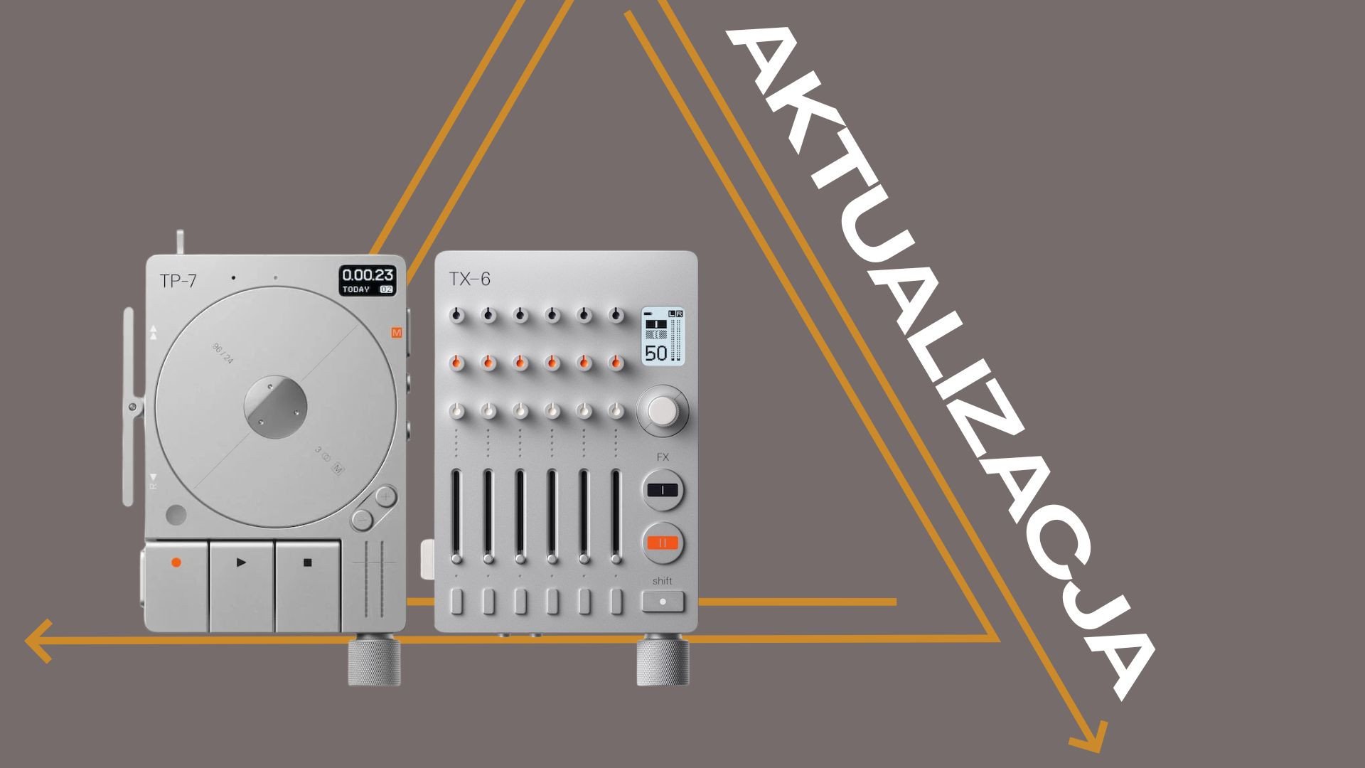 Nowe aktualizacje dla TX–6 i TP–7 od teenage engineering – więcej mocy, więcej możliwości!